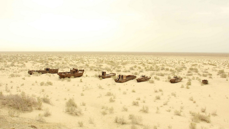 Illustration for article titled Ghostly Ship Graveyards from Around the World